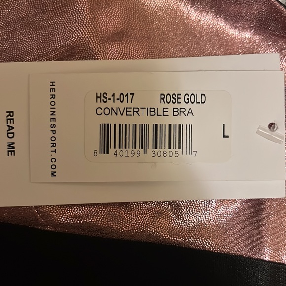 Heroine Sport Convertible Bra in Rose Gold - Picture 3 of 3